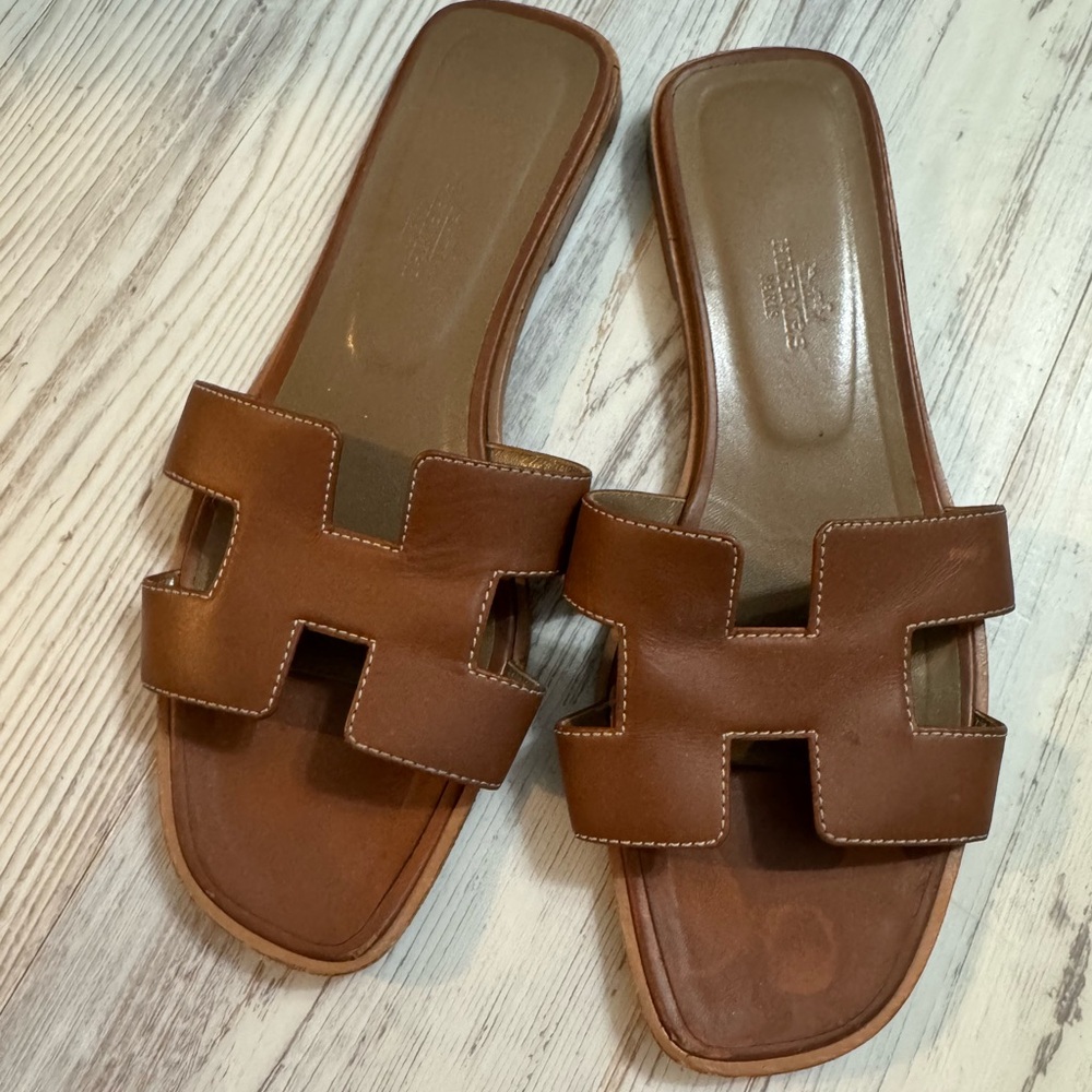 Hermes Oran Sandals